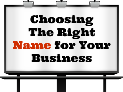 4 Tips to Choose the Optimal Business Name