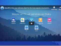 Mount all cloud drives as a local disk on Mac, Windows, Linux using CloudMounter