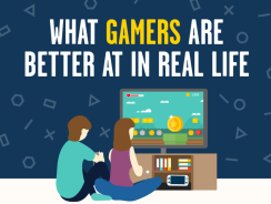 Several aspects of life that are improved for gamers