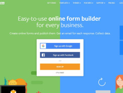Robust online and offline form builder for your business — JotForm