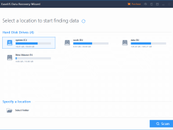 Restore Deleted Files with EaseUS Data Recovery Wizard
